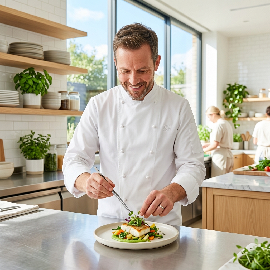 Sterneküche-Pass mit Chef de Cuisine